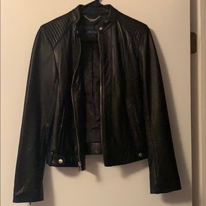 Cole Haan leather jacket
